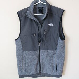 The North Face Fleece Vest Charcoal Size S Grey Sweater Jacket